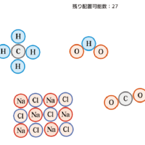 2D分子模型